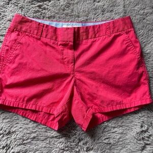 Women’s j crew 100% cotton Chino shorts size 8